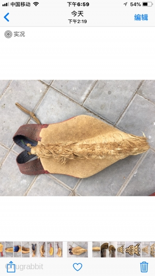 Tibetan lama hat, very rare one, yellow color, good age and condition.                     