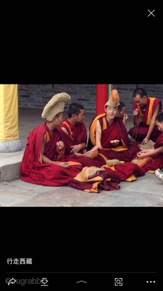 Tibetan lama hat, very rare one, yellow color, good age and condition.                     