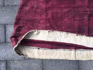 1804# Tibet Man Lama clothes, handicraft wool, good age and quality.                      