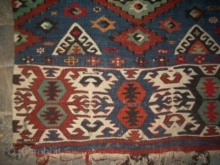 Anatolian half Kilim.                              