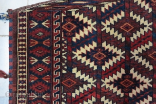 Turkmen Asmaligh Wool on Wool Age about 120 years Size 70 x 122 SOLD                   