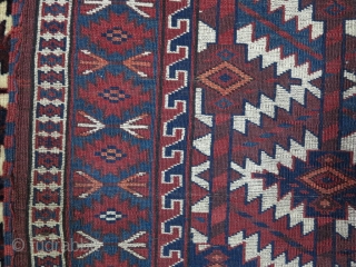Turkmen Asmaligh Wool on Wool Age about 120 years Size 70 x 122 SOLD                   