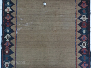 Very old Varmin Sofreh of bride Kilim with natural camel-hair-field ,need to repair price:SOLD                   