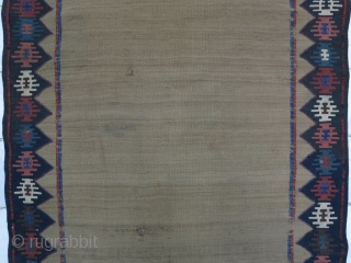 Very old Varmin Sofreh of bride Kilim with natural camel-hair-field ,need to repair price:SOLD                   