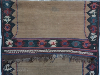 Very old Varmin Sofreh of bride Kilim with natural camel-hair-field ,need to repair price:SOLD                   