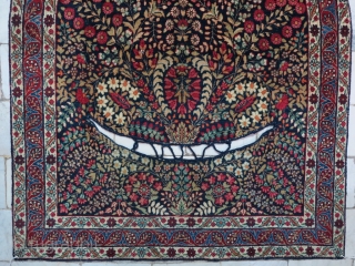 A beautiful antique Yazd horse cover size:112 x 95 price:POR                       
