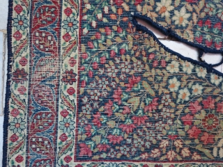 A beautiful antique Yazd horse cover size:112 x 95 price:POR                       