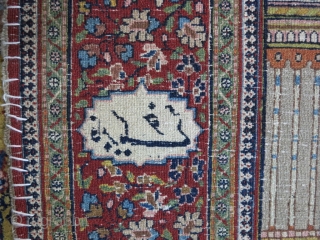 A Beautiful Dorokhsh rug size:197 x 130 price:POR SOLD                        