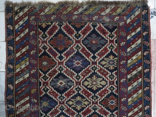 Shirvan rug size: 165 x 98 age: about 130 years ,need to repair price:Sold                   