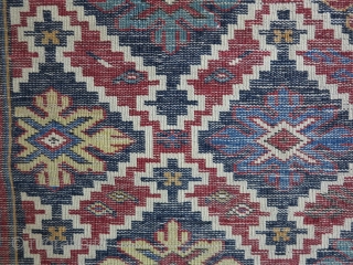 Shirvan rug size: 165 x 98 age: about 130 years ,need to repair price:Sold                   