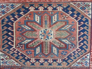 A very old Zeykhoor rug wool on wool size:146 x 94 price:POR                     