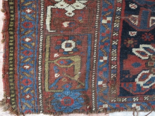 A very old fragment Baharlou wool on wool size:150 x 124 price:POR                     