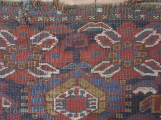 A very old fragment Baharlou wool on wool size:150 x 124 price:POR                     