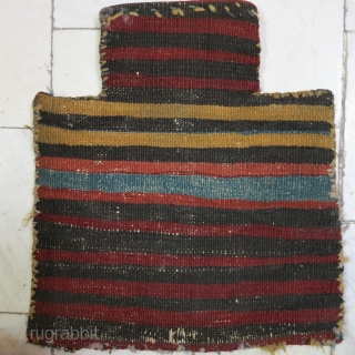 A Saveh Shahsavan Saltbag soumac size:35 x 32 price:POR                        