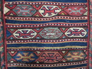 Shahsavan Toubreh soumac wool on wool it was repaired size:34 x 32 price:POR                    