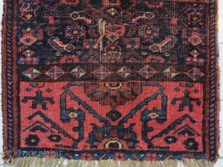 Garrous Bijar ornak ( vagireh ) wool on wool size:57 x 56 cm age: about 130 years old price:POR              