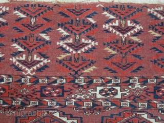 Turkmen chuval wool on wool size: 65 x 104 cm price: POR                     