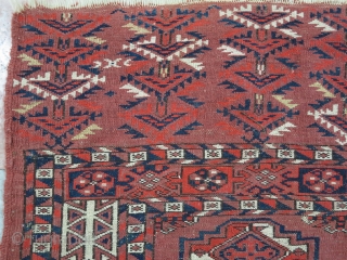 Turkmen chuval wool on wool size: 65 x 104 cm price: POR                     