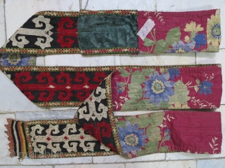 Ozbak Band silk embroidery size: 301 x 11 cm price:POR
                       