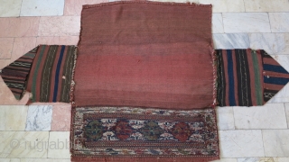 a beautiful Gheydar Shahsavan Mafrash Soumac wool on wool size: 51 x 118 x 40 cm age: about 120 years old.SOLD
SOLD            