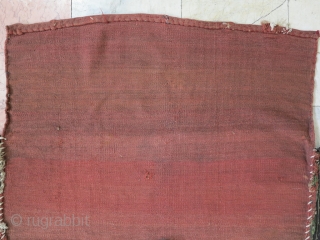 a beautiful Gheydar Shahsavan Mafrash Soumac wool on wool size: 51 x 118 x 40 cm age: about 120 years old.SOLD
SOLD            