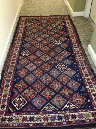 Varamin Rug Wool & Wool  
Age : About 130 
Natural Color 
Size : 286 x 138 
price: Ask about
             