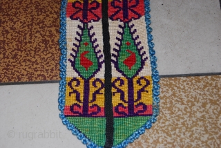 a beautiful hand made embroidery collar for the uzbek chapan. the size is 108 cm. for more informations, please contact me            