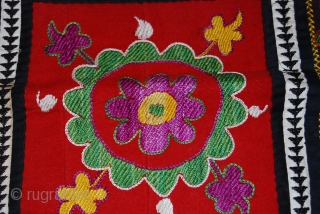 a beautiful hand made embroidery from uzbekistan.                          