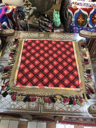 Antique Lakai from Uzbekistan

it is in a very good condition

the size is 50 x 50 CM

FOR MORE INFORMATIONS AND PICTURES, KINDLY CONTACT ME          