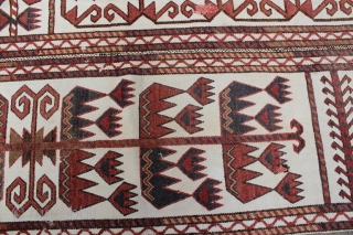 Karakalpak Turkoman Bant
174 x 179 cm                           