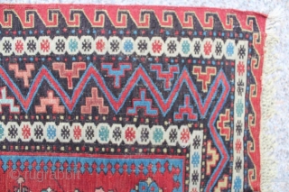 Very Prety Caucasian Shirwan Konagkend 
Sumak good condition 155 x 231 cm                     