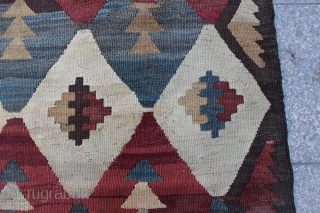 Uzbek Kakma Kilim 
size: 160 x 235 cm                         