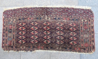 Turkoman tekke chuval 
size : 60 x 131 cm                        