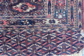 Turkoman tekke chuval 
size : 60 x 131 cm                        