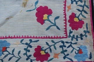 Uzbek mirror cover ,
size: 48 x 59 cm                         