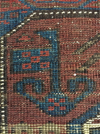 Beluch khorjin(saddle bag)130 years old atleast contains natural dyes 70*80cm2                       