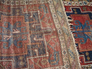 1900 heriz Kharaja karajeh runner rug From northwest  iran east azrebijian .
Great colors condition and quality.
Natural-dyed wool Persian Karaja rug handmade in or near the village of Qaraajeh (Karaja), in the  ...