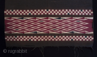 Chamarro, ceremonial serape used in the cofradia in Santo Tomas Chichicastenango. These are very rare and haven't been made since the 1950s. See "Maya Textiles of Guatemala: The Eisen Collection of 1902"  ...