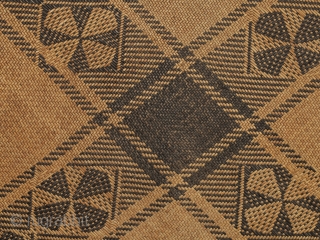 Rattan sleeping mat, Dayak, Punan people, Kalimantan, Borneo, 27" (68.5 cm) high by 73.5" (185 cm) wide, early to mid 20th century

A minimally patterned sleeping mat with subtle asymmetry. One small broken  ...