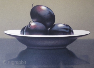 Lithograph Print by Guy Diehl - Still Life with Italian Plums
American artist Guy Diehl, born in 1949 in Pennsylvania, is most famously known for his still life paintings and prints. Diehl's family  ...