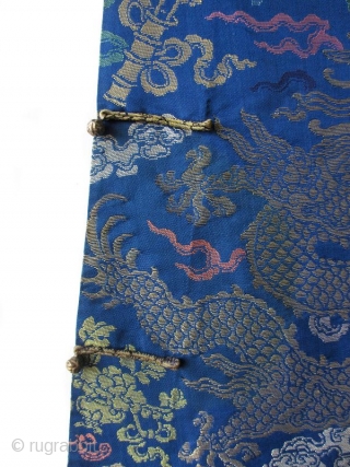 Chinese Antique Dragon Robe, Qing Dynasty


Antique Chinese dragon robe woven with 8 dragons (3 on the front, 3 on the back, and 1 on each shoulder). Dragons and Taoist symbols woven in  ...