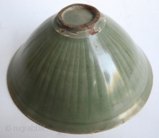 Antique Chinese Small Celadon Bowl


A small Chinese eggshell thin ceramic bowl with celadon green underglaze. The center of the bowl is incised with floral motifs and scrolls, and the outer edges are  ...