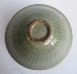 Antique Chinese Small Celadon Bowl


A small Chinese eggshell thin ceramic bowl with celadon green underglaze. The center of the bowl is incised with floral motifs and scrolls, and the outer edges are  ...