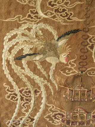 Japanese Meiji Tokugawa Rope Embroidery on Silk of Two Phoenixes



Japanese rope embroidery on silk, the image is a pair of phoenixes, male and female, with the moon waxing and waning (full and  ...