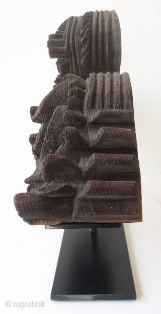 Japanese Mounted Architectural Carving of Waves


A beautiful stand mounted Japanese architectural (corbal) carving of ocean waves. One of this detail and design would have been built into the architecture of a temple.  ...