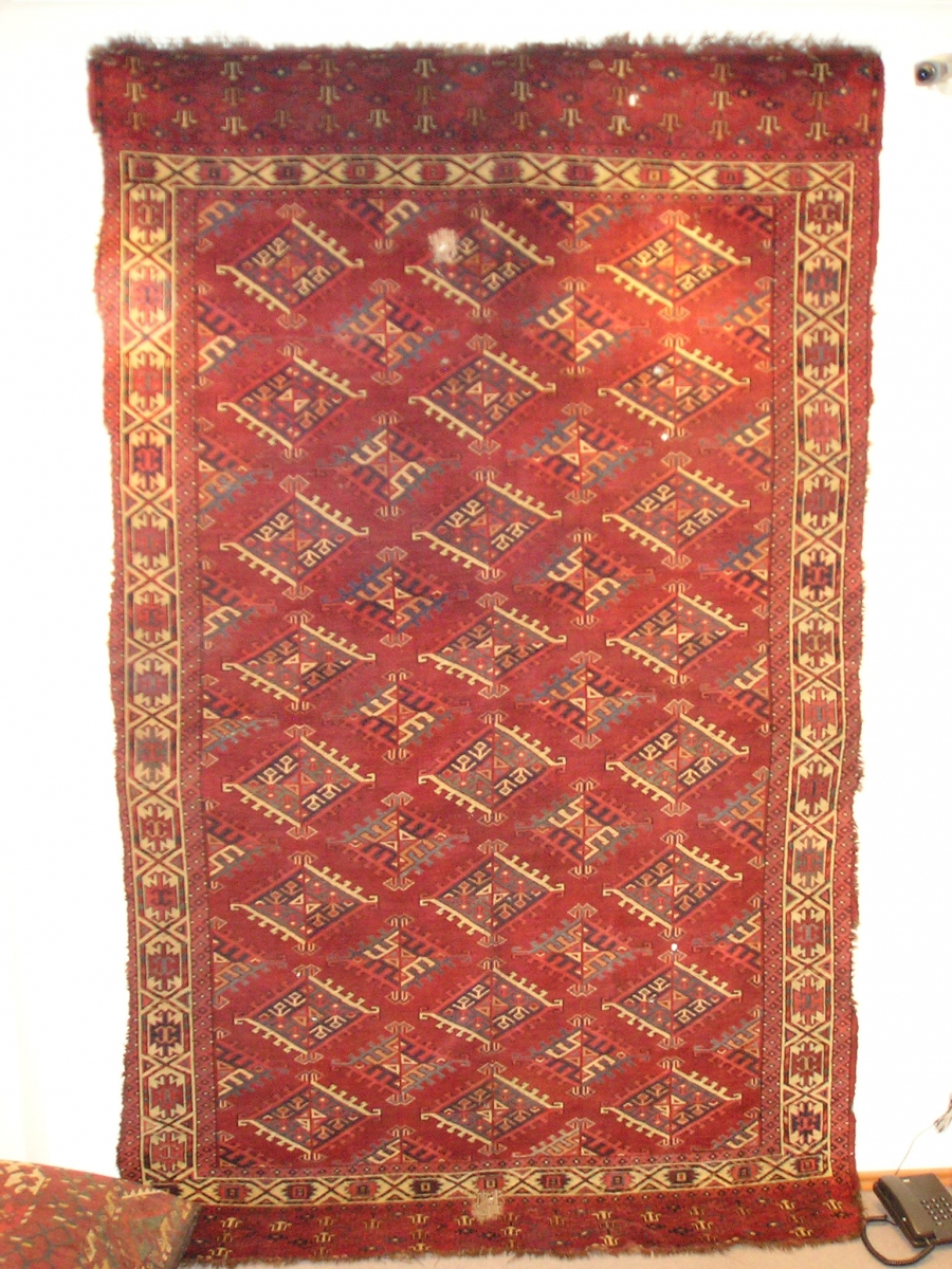 Yomut Turkmen main carpet