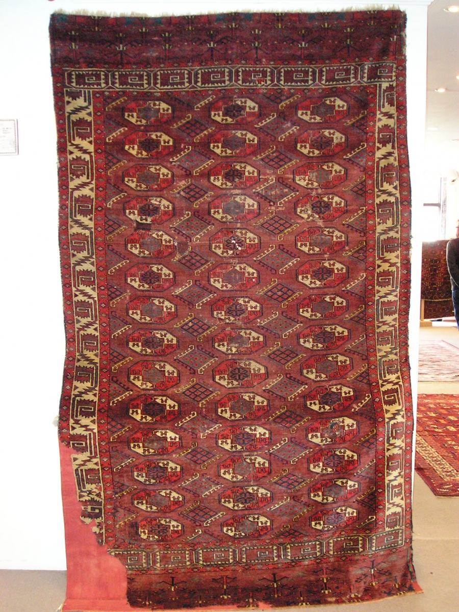 Yomut Turkmen main carpet