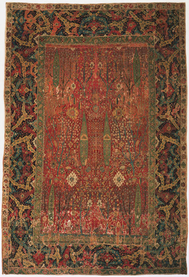 Persian garden carpet