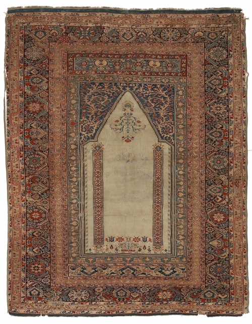 11 Ghiordes prayer rug