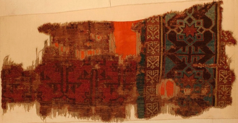 Seljuk rug fragment konya museum